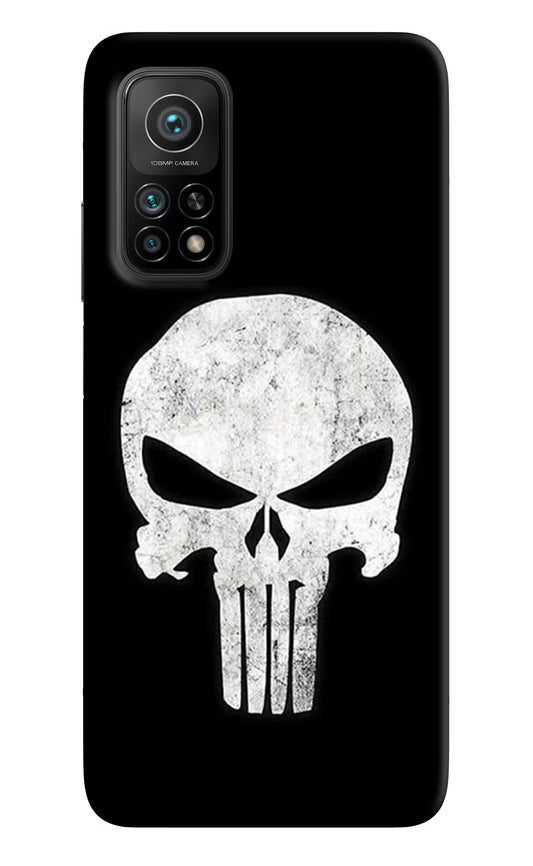 Punisher Skull Mi 10T Pro Back Cover