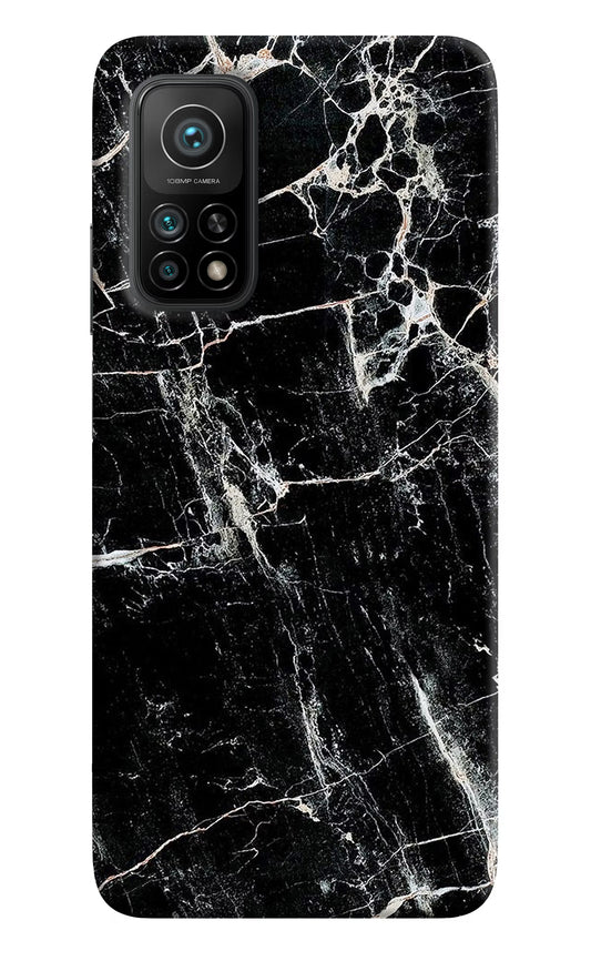 Black Marble Texture Mi 10T Pro Back Cover