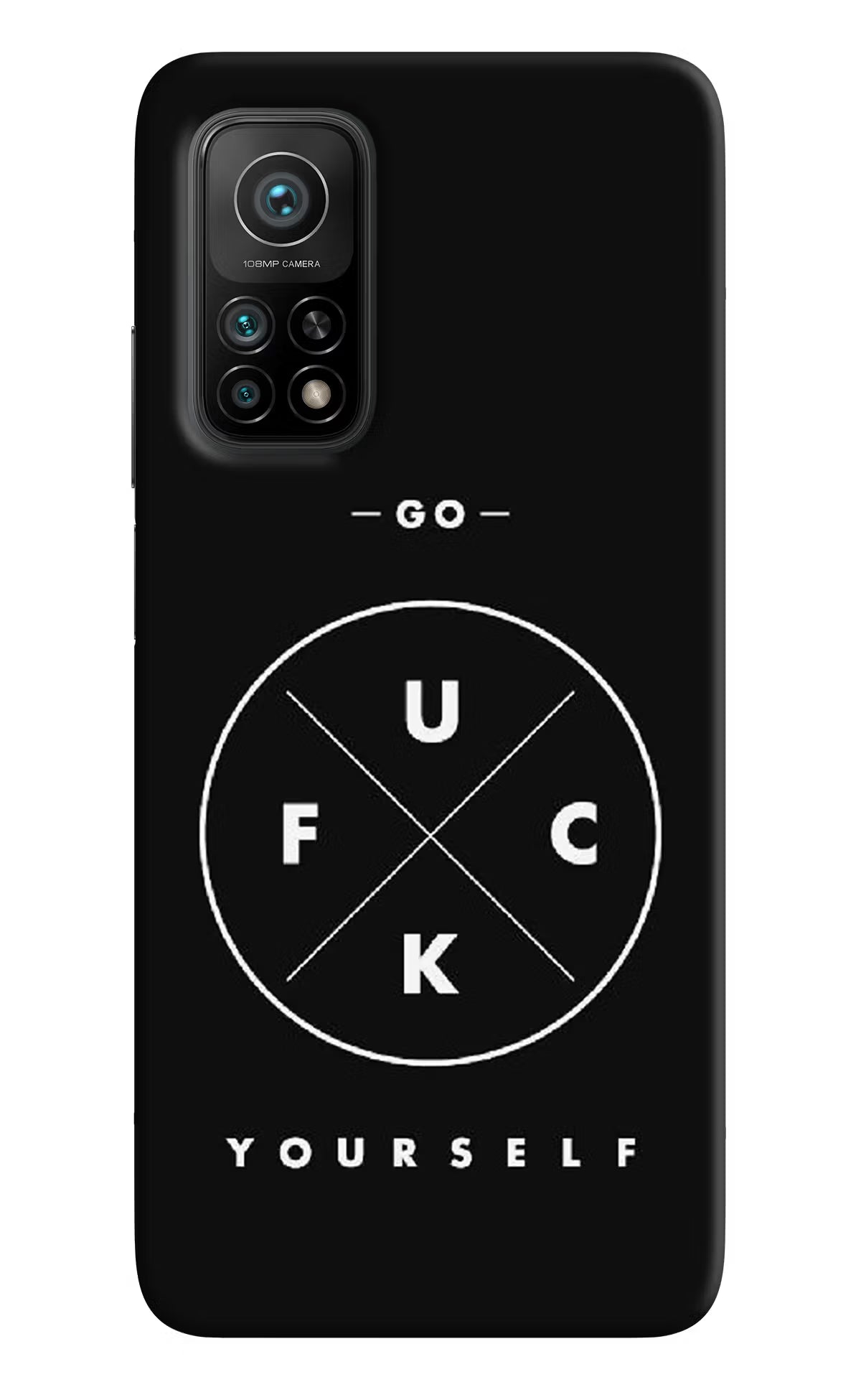 Go Fuck Yourself Mi 10T Pro Back Cover