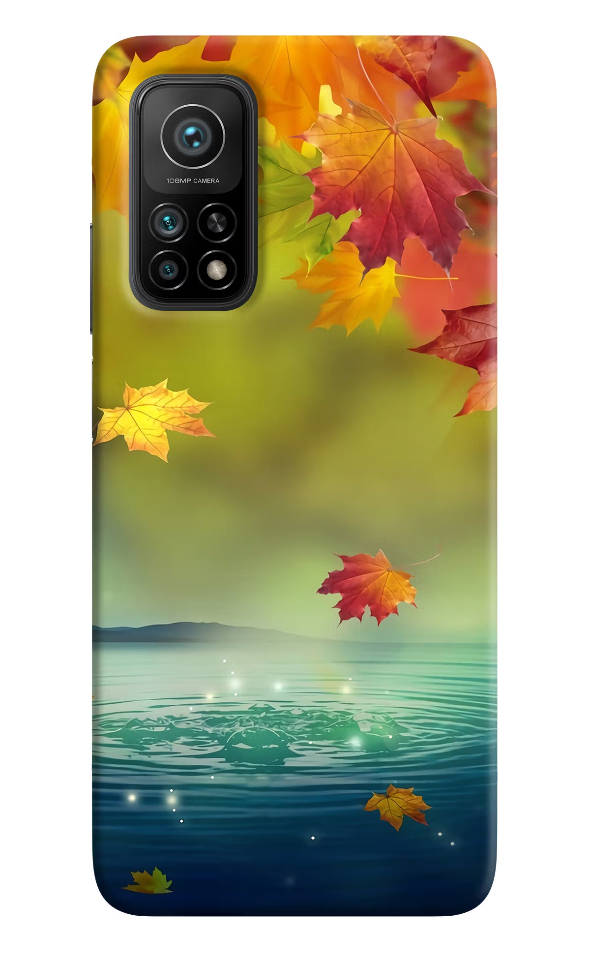 Flowers Mi 10T Pro Back Cover
