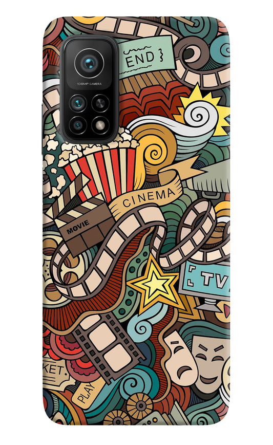 Cinema Abstract Mi 10T Pro Back Cover