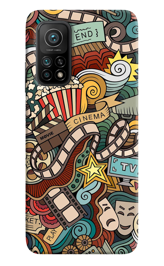 Cinema Abstract Mi 10T Pro Back Cover