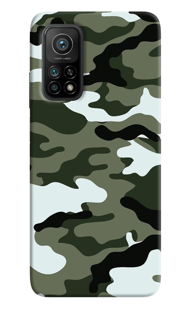 Camouflage Mi 10T Pro Back Cover