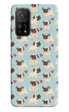 Pug Dog Mi 10T Pro Back Cover