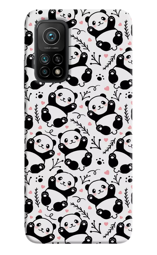 Cute Panda Mi 10T Pro Back Cover