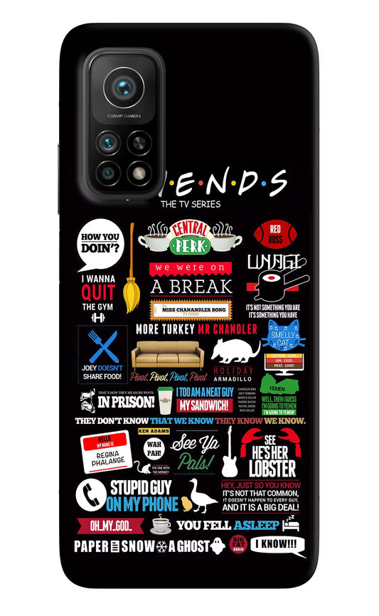 FRIENDS Mi 10T Pro Back Cover