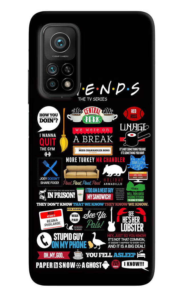 FRIENDS Mi 10T Pro Back Cover