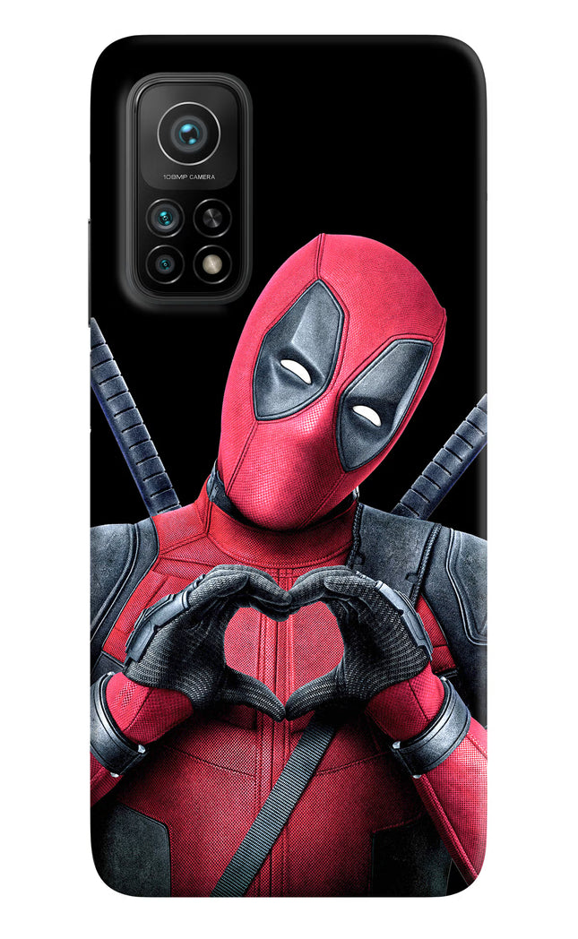 Deadpool Mi 10T Pro Back Cover