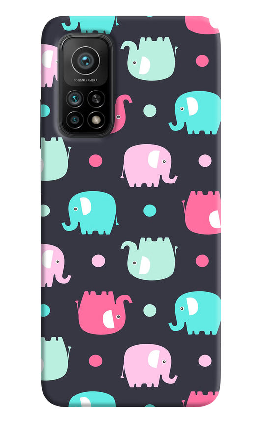 Elephants Mi 10T Pro Back Cover