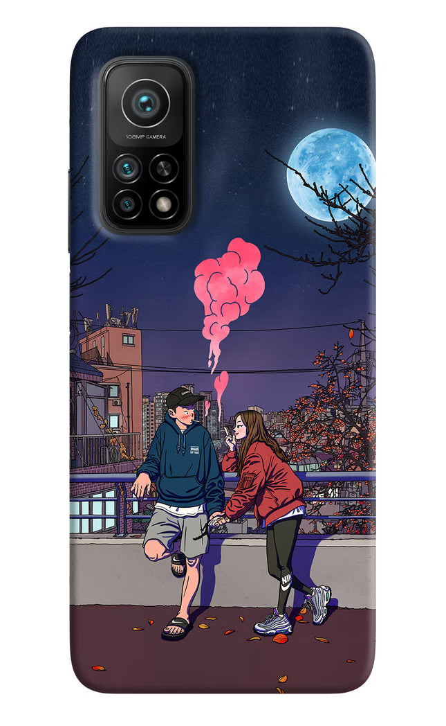 Chilling Couple Mi 10T Pro Back Cover