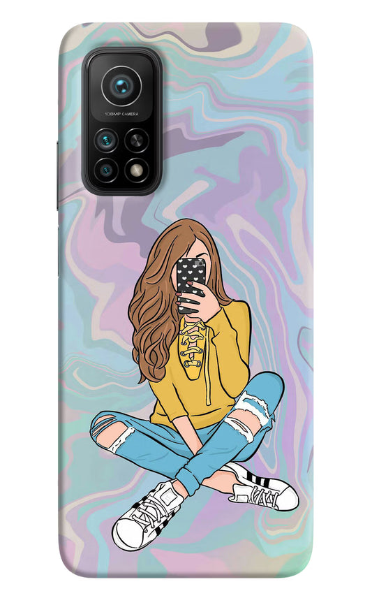 Selfie Girl Mi 10T Pro Back Cover