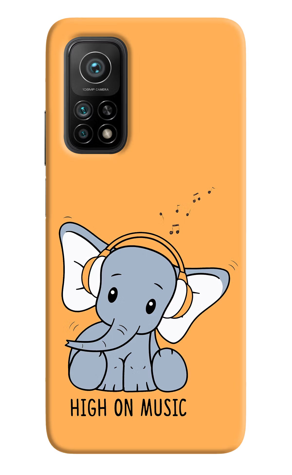 High On Music Mi 10T Pro Back Cover