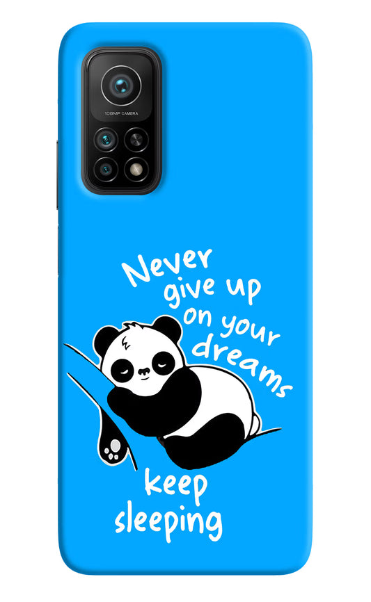 Keep Sleeping Mi 10T Pro Back Cover