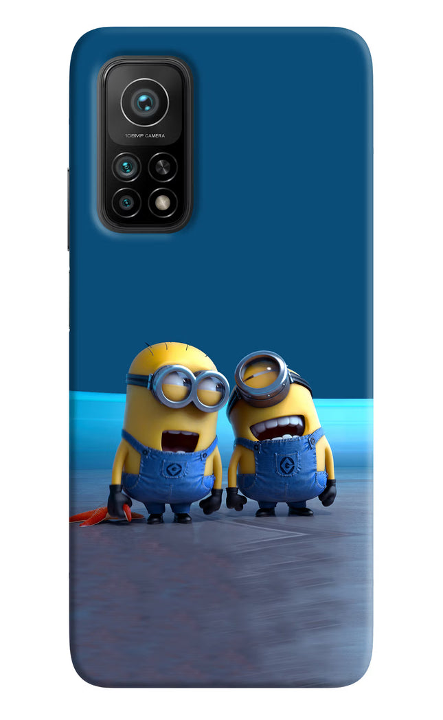 Minion Laughing Mi 10T Pro Back Cover