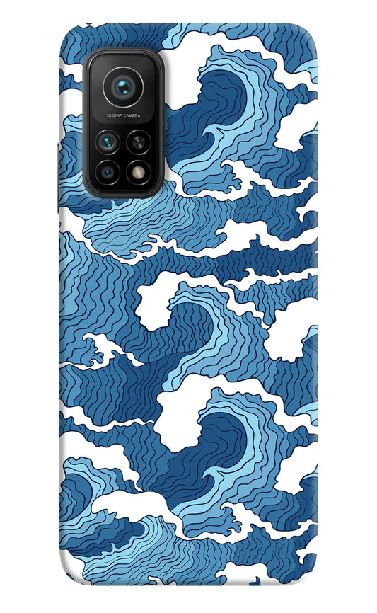 Blue Waves Mi 10T Pro Back Cover