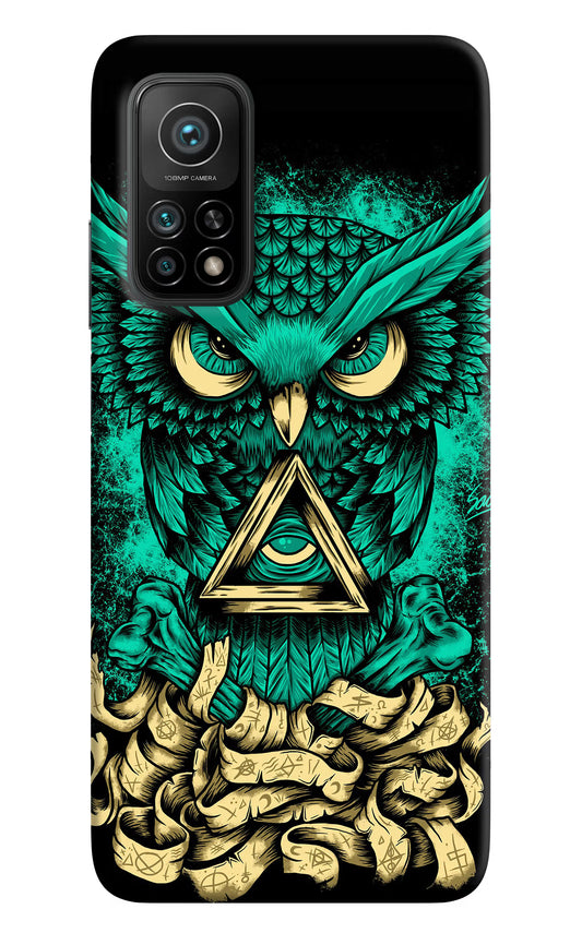 Green Owl Mi 10T Pro Back Cover