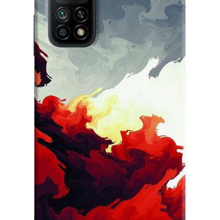 Fire Cloud Mi 10T Pro Back Cover