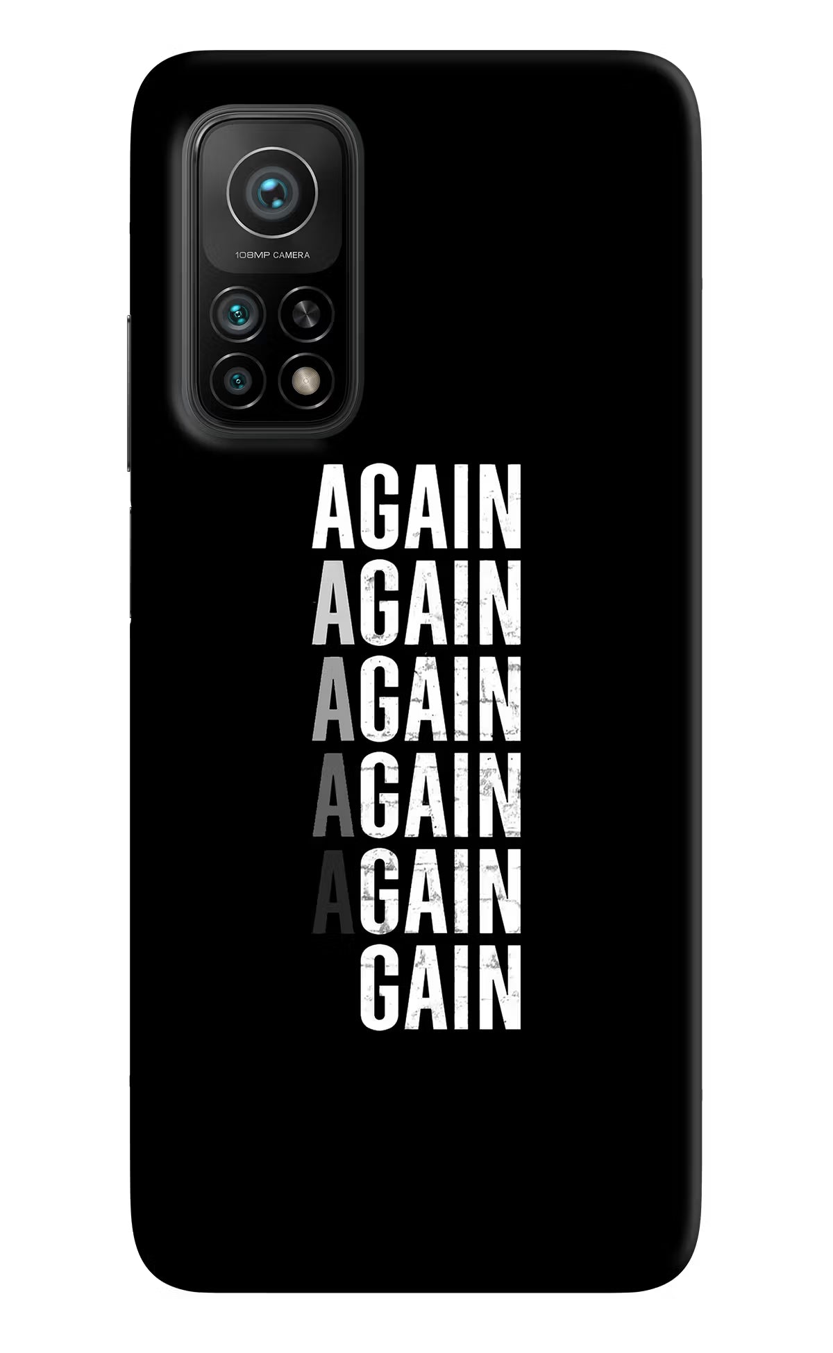 Again Again Gain Mi 10T Pro Back Cover