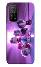 BTS Chibi Mi 10T Pro Back Cover