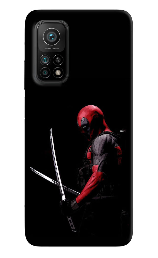 Deadpool Mi 10T Pro Back Cover