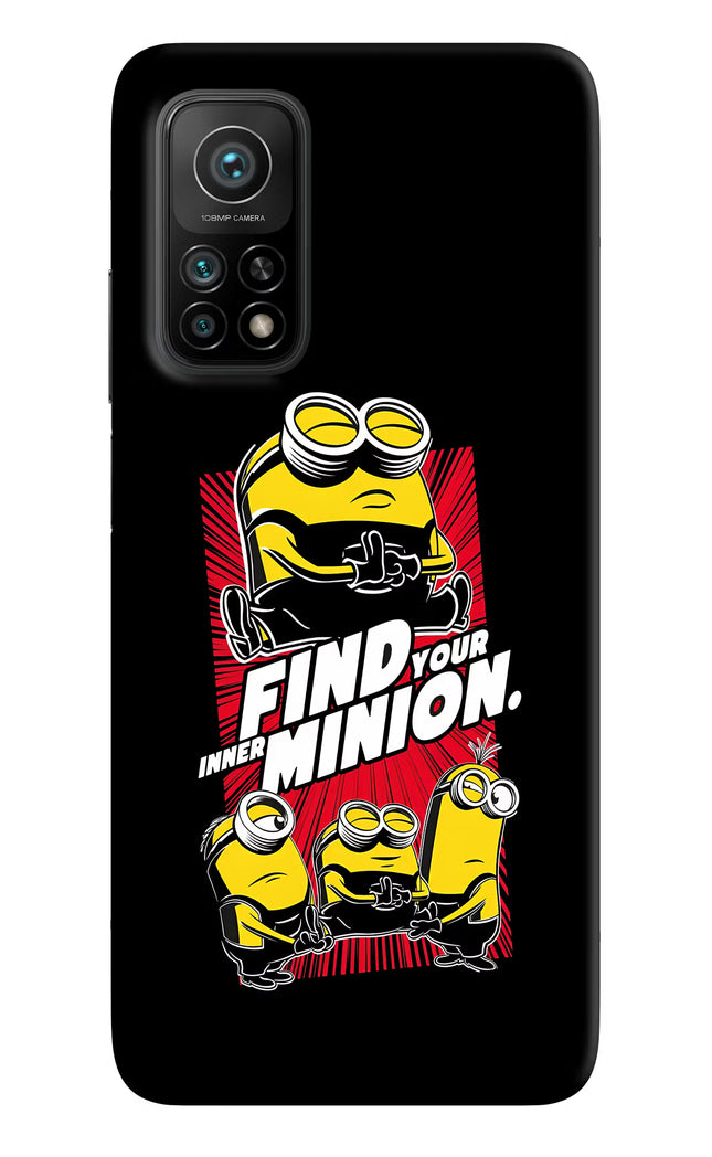 Find your inner Minion Mi 10T Pro Back Cover