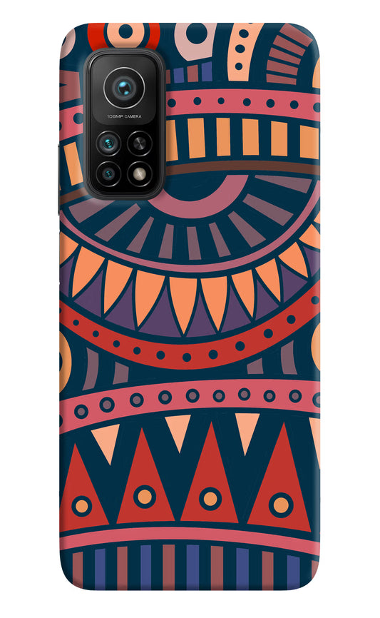 African Culture Design Mi 10T Pro Back Cover