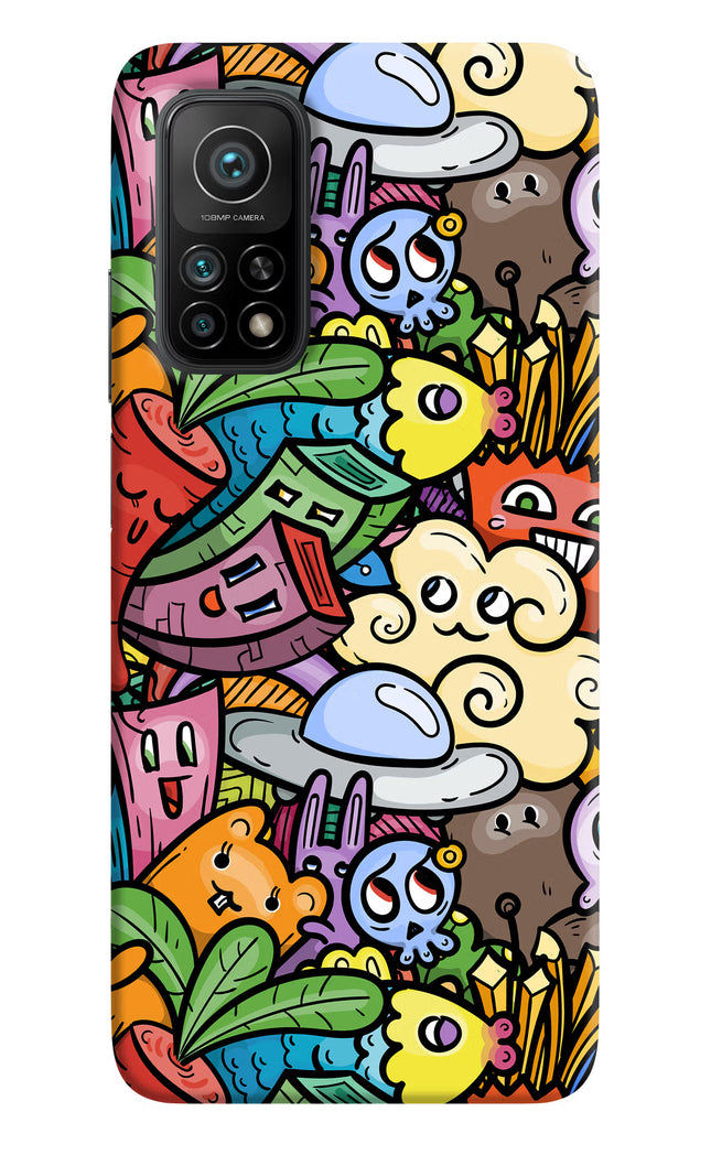 Veggie Doodle Mi 10T Pro Back Cover