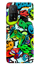 Game Doodle Mi 10T Pro Back Cover