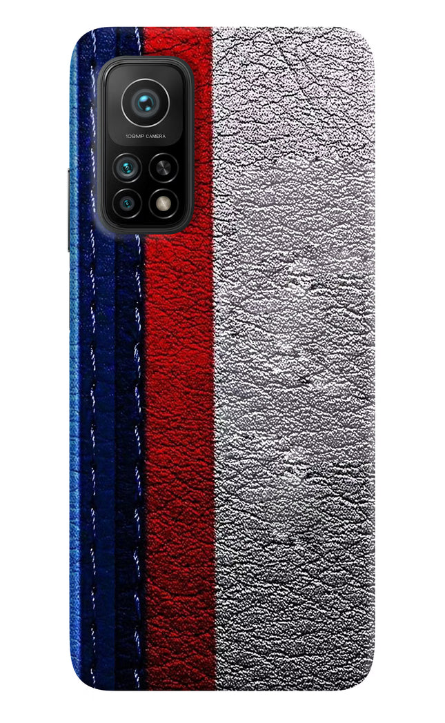 BMW Stripes Mi 10T Pro Back Cover