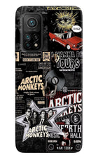 Arctic Monkeys Mi 10T Pro Back Cover