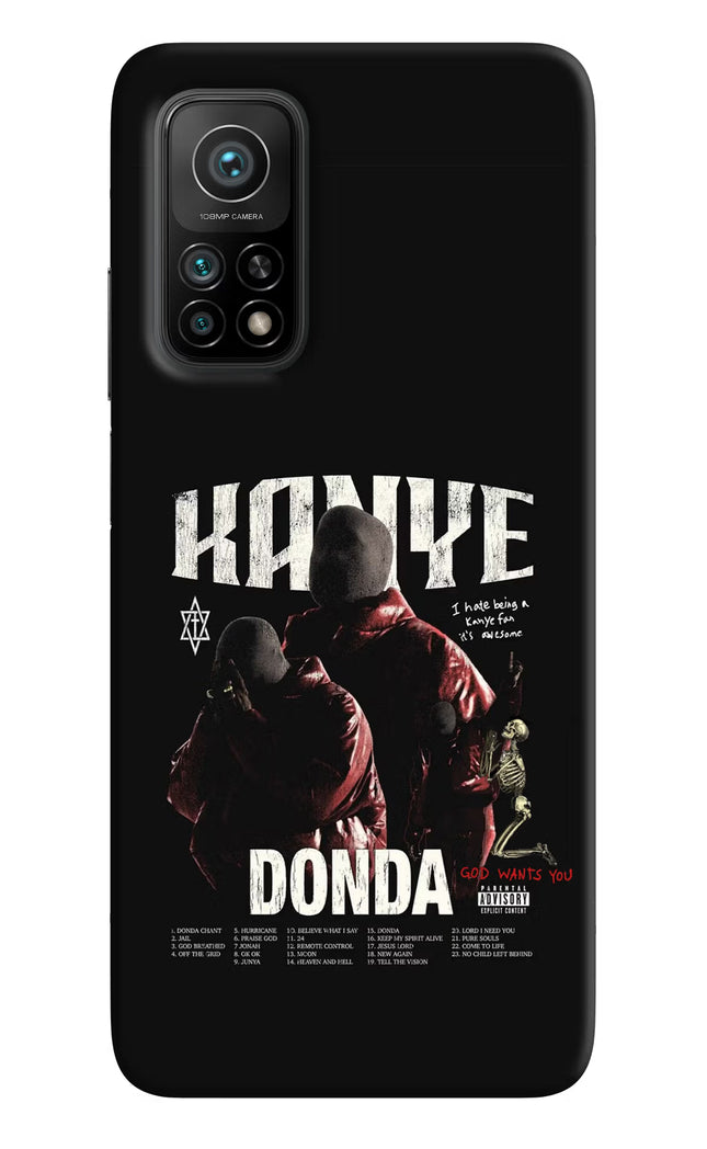 Donda Kanye West Mi 10T Pro Back Cover