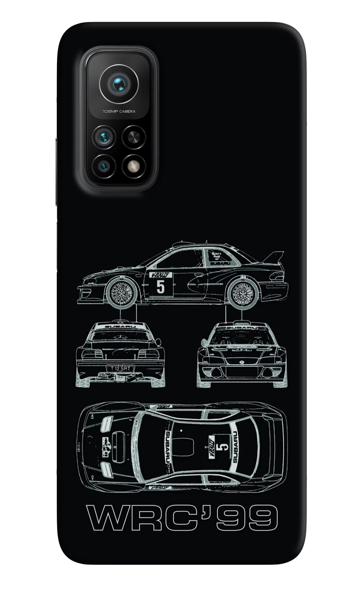 WRC'99 Mi 10T Pro Back Cover