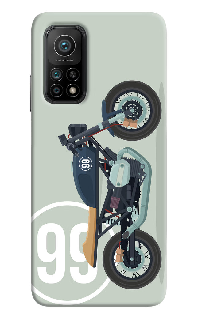 Classic Cafe Racer 99 Mi 10T Pro Back Cover
