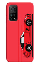 Red Velocity Mi 10T Pro Back Cover