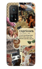 Capricorn Zodiac Mi 10T Pro Back Cover