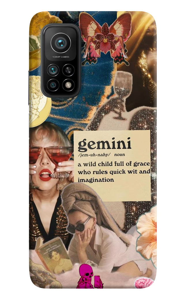 Gemini Zodiac Mi 10T Pro Back Cover