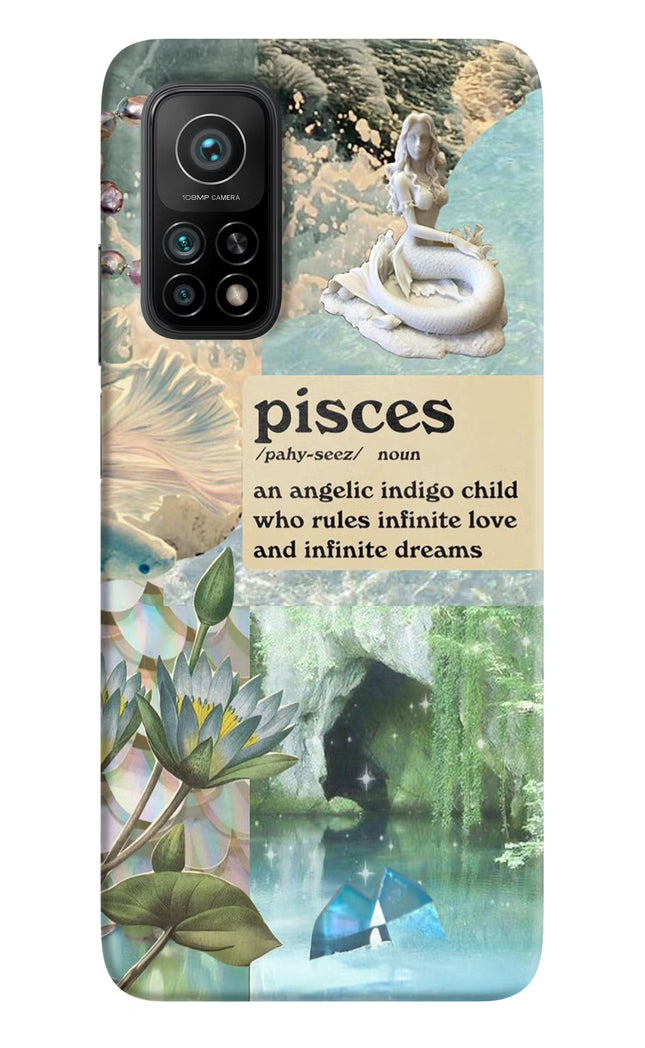 Pisces Zodiac Mi 10T Pro Back Cover