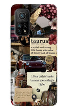 Taurus Zodiac Mi 10T Pro Back Cover