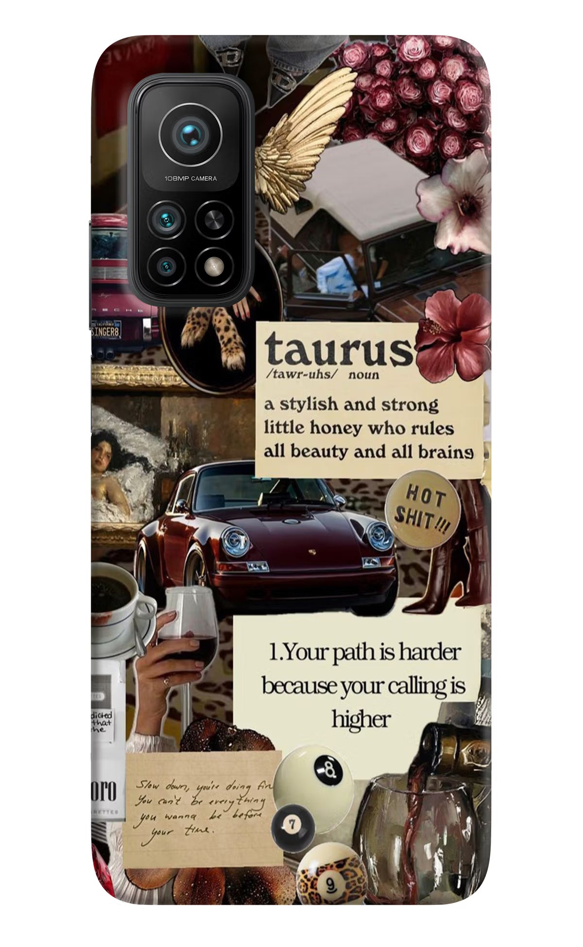 Taurus Zodiac Mi 10T Pro Back Cover