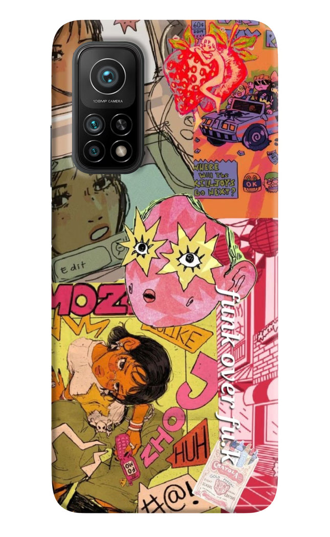 Funkover Mi 10T Pro Hard Case Back Cover by Casekaro