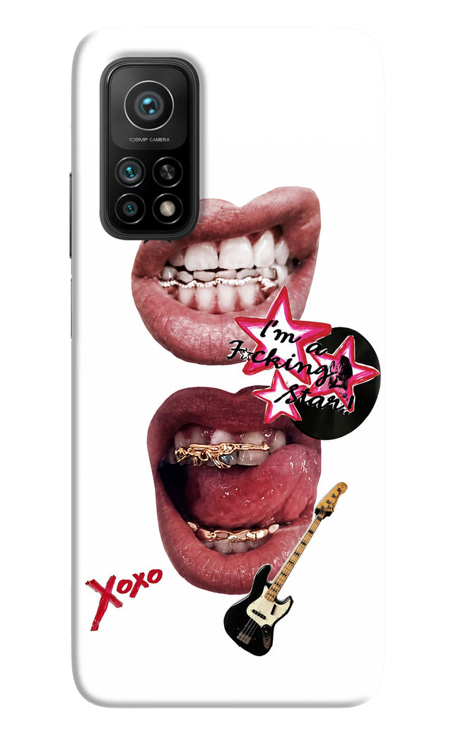 Rockstar Mi 10T Pro Hard Case Back Cover by Casekaro