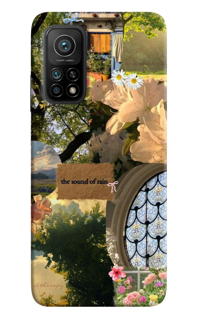 Rain Mi 10T Pro Hard Case Back Cover by Casekaro