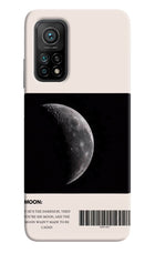 Moon Phase Mi 10T Pro Hard Case Back Cover by Casekaro