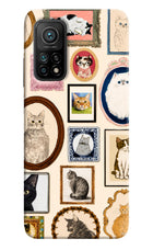 Mirror Cats Mi 10T Pro Hard Case Back Cover by Casekaro
