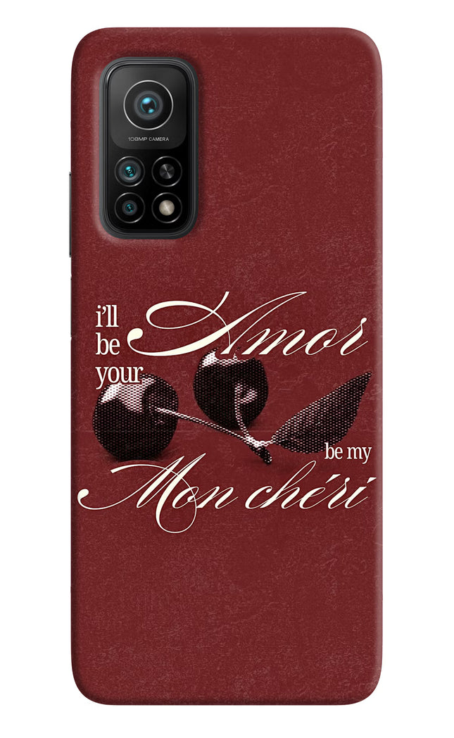 Velvet Cherry Mi 10T Pro Hard Case Back Cover by Casekaro