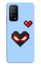 Peter Heart Mi 10T Pro Hard Case Back Cover by Casekaro