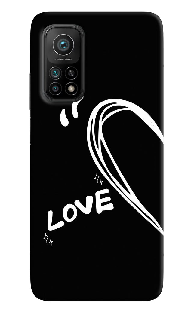 Love Line Mi 10T Pro Hard Case Back Cover by Casekaro