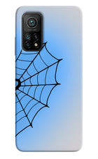Blue Web Mi 10T Pro Hard Case Back Cover by Casekaro