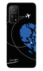 Love Orbit Mi 10T Pro Hard Case Back Cover by Casekaro