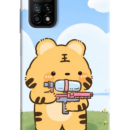 Tiger Treat Mi 10T Pro Hard Case Back Cover by Casekaro